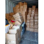 Contents of Container to Include: Large Quantity of Rain Ponchos, Quantity of Seasonal Props (Exclud