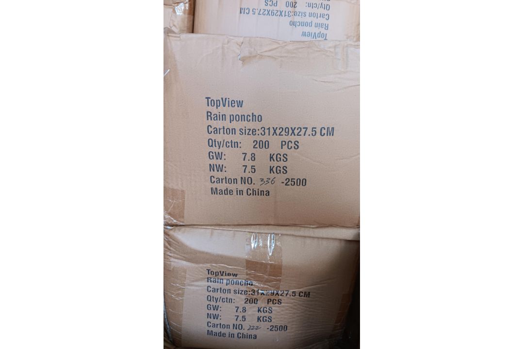 Contents of Container to Include: Large Quantity of Rain Ponchos (Excludes shipping container) - Image 3 of 5