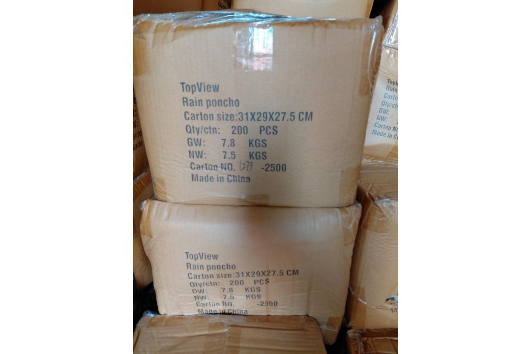 Contents of Container to Include: Large Quantity of Rain Ponchos, Quantity of Seasonal Props (Exclud - Image 2 of 9