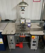 PMF Embossing Machine (Type 881/0701, Serial Number 120551, Year 2015), Located on Mezzanine. (Pleas