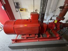 Tornateck GPYFM-400/132 Kw/3/50 Electric Fire Pump System. Brook Compton 3-AC Motor IEC 60034 with A