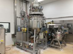 Koruma Mixer S170/700. 700 Ltr Jacketed Pilot Plant Mixer. Siemens control YOM 1999. Volume 730 L, a