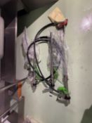 3 x Flux F16 Drum emtying pumps. Located on 1st floor