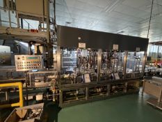 Line 17 Ronchi 18 head bottle filler and 6 head capper. Monobloc. Manuals. YOM 2010. 110 Bpm Located