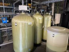 Suez Water Softener Plant inc Purite Tanks and Carbon Filter, Heavy Duty Plastic Brine Tank, Heyl Te