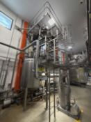 Diesenvale Detergent Premix Jacketed Tanks mounted on SS Frame. YOM 1995. 3 x 3000 ltr tanks 316 SS