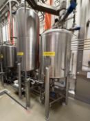 Contents of Room all 316 flavour mixer. Single skin storage. 750 Ltr 316 SS, Flavour mixer 2 1500 Lt