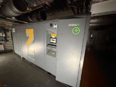 Atlas Copco ZR 250 FF Air Compressor. Oil free. YOM 2006. 420 x 170 x 200 cm. C/W Atlas Copco PDp 10