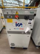 ICS Chiller iC 305. 2017, Gas R410A, mobile unit, degassed. 123 x 66 x 150 cm