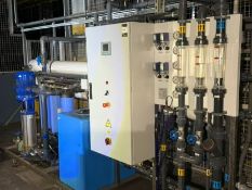 Suez Model BWG-8 Skid Mounted Reverse Osmosis Plant. YOM 2016. 8 cubic metres per hour. Heavy Duty P