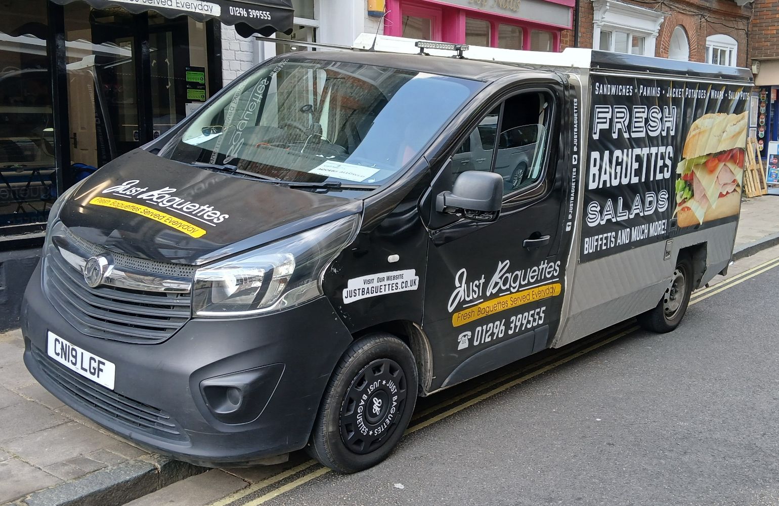 Assets of an Established Bistro inc 2 x Vauxhall Vivaro Catering Vans, Serve Over Display Counters, Ovens
