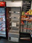 Frost-Tech Open Fronted Display Fridge (Approx. 600W x 1950H), and Confectionary Wire Racking (Conte