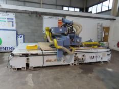 An Anderson Selexx/Pro XL CNC Router, YOM: 2009. Work area / vacuum - grid table for the SELEXX / PR