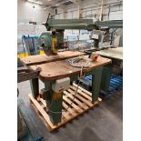 Wadkin BRA350 radial arm saw with S10 brake - 3PH. Please note there is a £20 Plus VAT Lift Out Fee