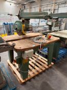 Wadkin BRA350 radial arm saw with S10 brake - 3PH. Please note there is a £20 Plus VAT Lift Out Fee