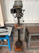 W.J Meddings Ltd 'Pacera' floor standing multispeed metal working drill - 3PH. Please note there is
