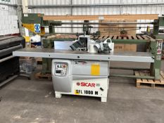 Sicar SFL 1000 M spindle moulder S/N 3662. 3PH/400v. PLease note this lot has a £30+VAT lift out fee