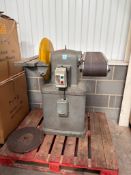 Wadkin Bursgreen disc and pad sander - 3PH (Belt size 1600 x 150mm) with brake stop and spare rotati