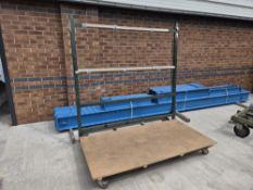 6ft Heavy duty trolley with MDF base