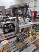 Clarke CDP501F 230V pillar drill. Please note there is a £20 plus VAT Lift Out Fee on this lot.