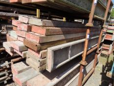 Qty of Kwikstage type scaffolding platforms steel/galvanised length 2410mm- stillage included. Pleas