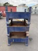 3x rectangular stacking stillages- 310mm x 340mm. Please note there is a £5 plus VAT Lift Out Fee on