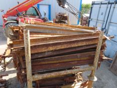 Qty of Kwikstage type scaffolding components. Length 1180mm- Stillage included. Please note there is