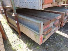Qty of Kwikstage type scaffolding steel/galvanised platforms length 2410mm Please note there is a £1