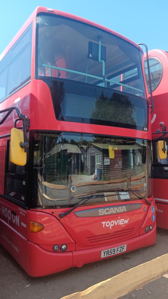 The Remaining Assets of a London Sightseeing Hop-On Hop-Off Bus Company