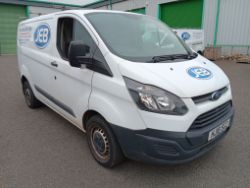 Ford Transit Custom 270 Low Roof Van (2018), HP Designjet T230 Printer & Lenovo Laptop