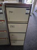 Four drawer filing cabinet