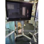 Samsung PS-42V65 42� on mobile stand