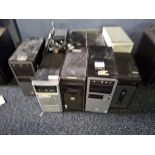 9 Various desktop computers (drives removed)