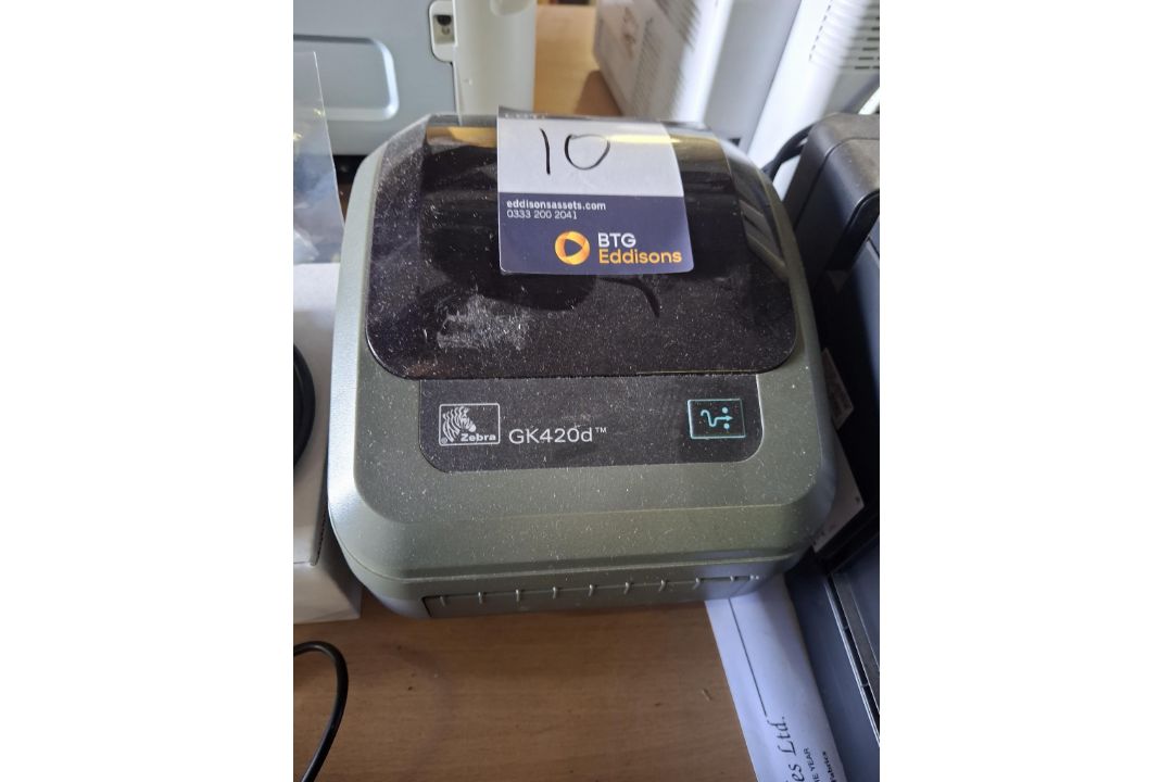 Zebra GK420d label printer - Image 1 of 2