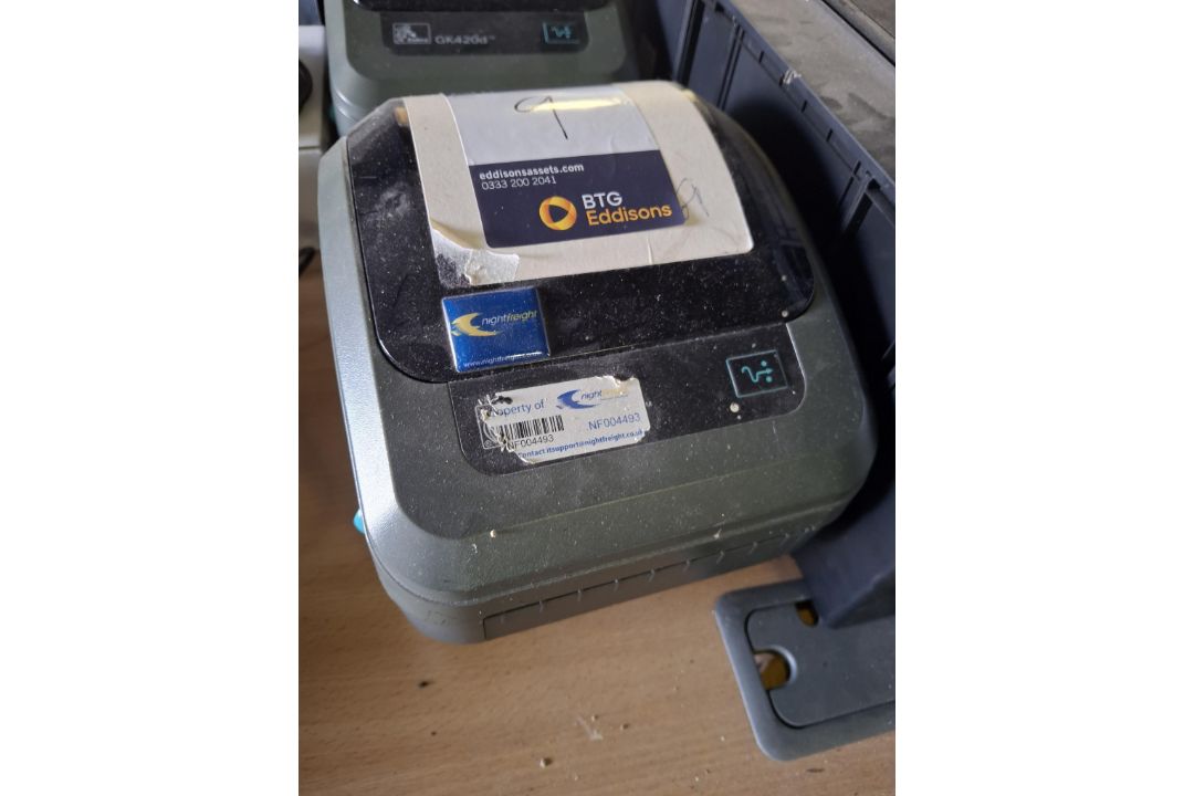 Zebra GK420d label printer - Image 1 of 2