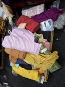 Pallet of fabric