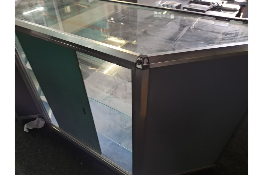 Glass display cabinet - Image 3 of 3