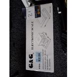 G and G JJ100 electronic scales