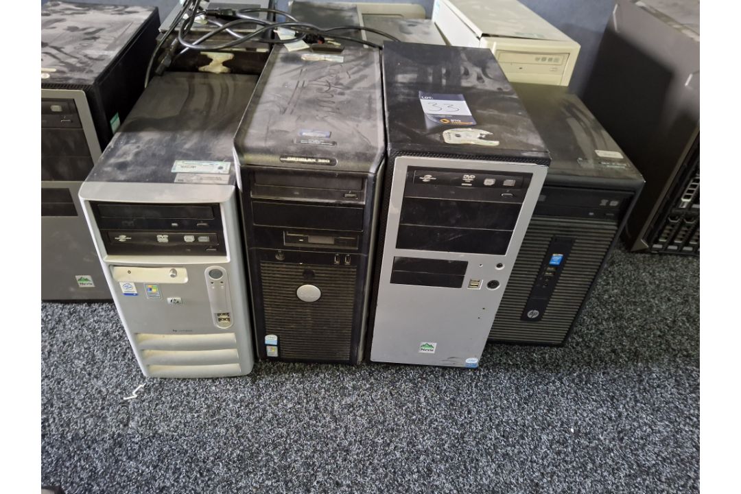 9 Various desktop computers (drives removed) - Image 2 of 3