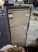 Four drawer filing cabinet