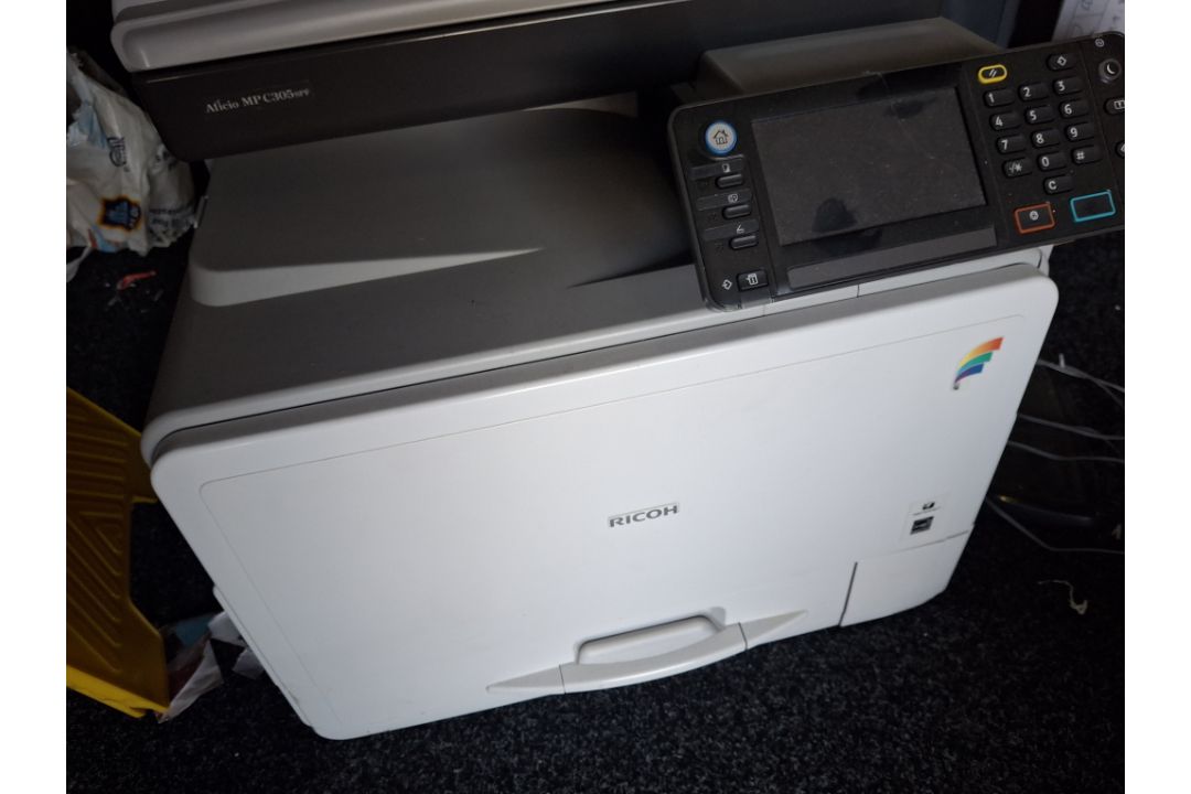 Ricoh Aficio MP C305SPF printer - Image 2 of 4