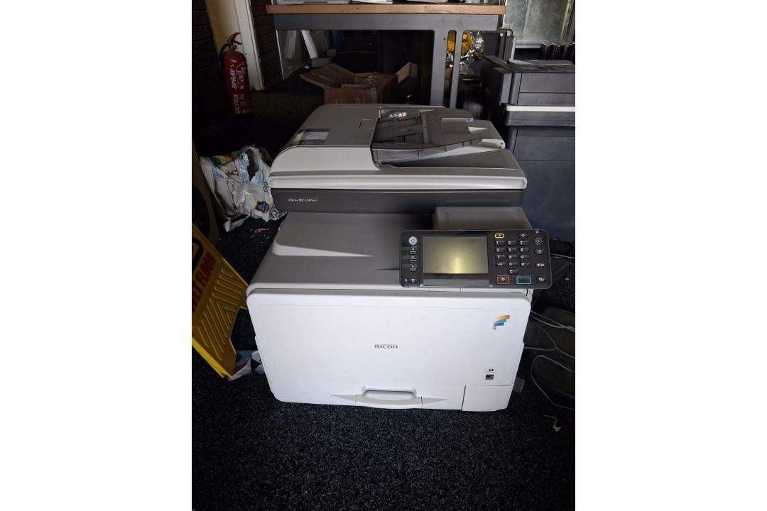 Ricoh Aficio MP C305SPF printer - Image 1 of 4