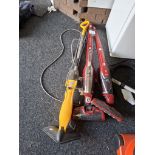 AEG CX7 animal, ergorapido lithium vacuum cleaners and Efbe-Schoff 240v floor cleaner