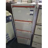 Four drawer filing cabinet