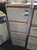 Four drawer filing cabinet