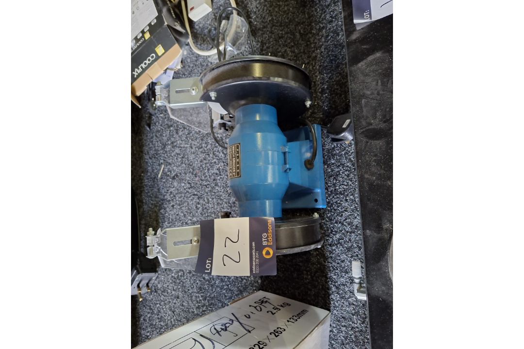 Twin head bench grinder