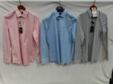3 x Hugo Boss shirts - size L - total RRP£300+