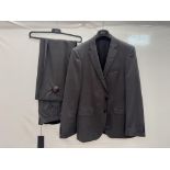 Hugo Boss grey suit jacket and trousers - size 42R - RRP£560