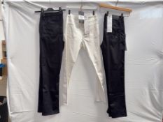 3 x pairs of Armani slim/skinny jeans - various sizes - total RRP£300+