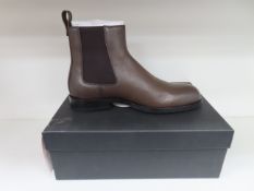 Pair of BOSS Tayil Classic Black Ankle Boots